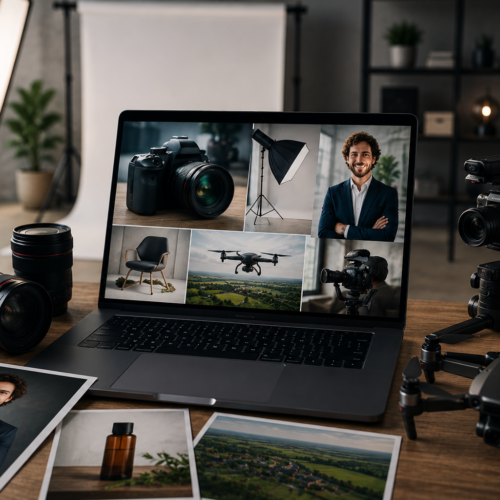Professionele fotoshoot